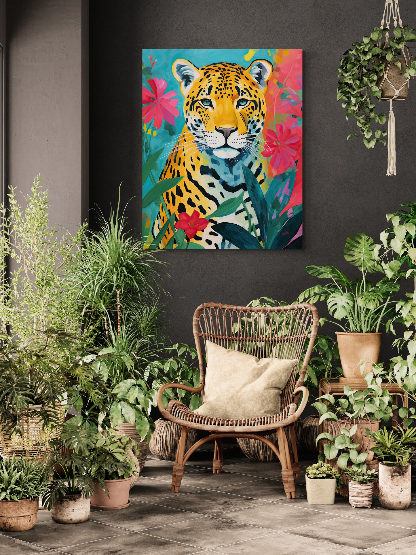 BLUE JUNGLE JAGUAR
