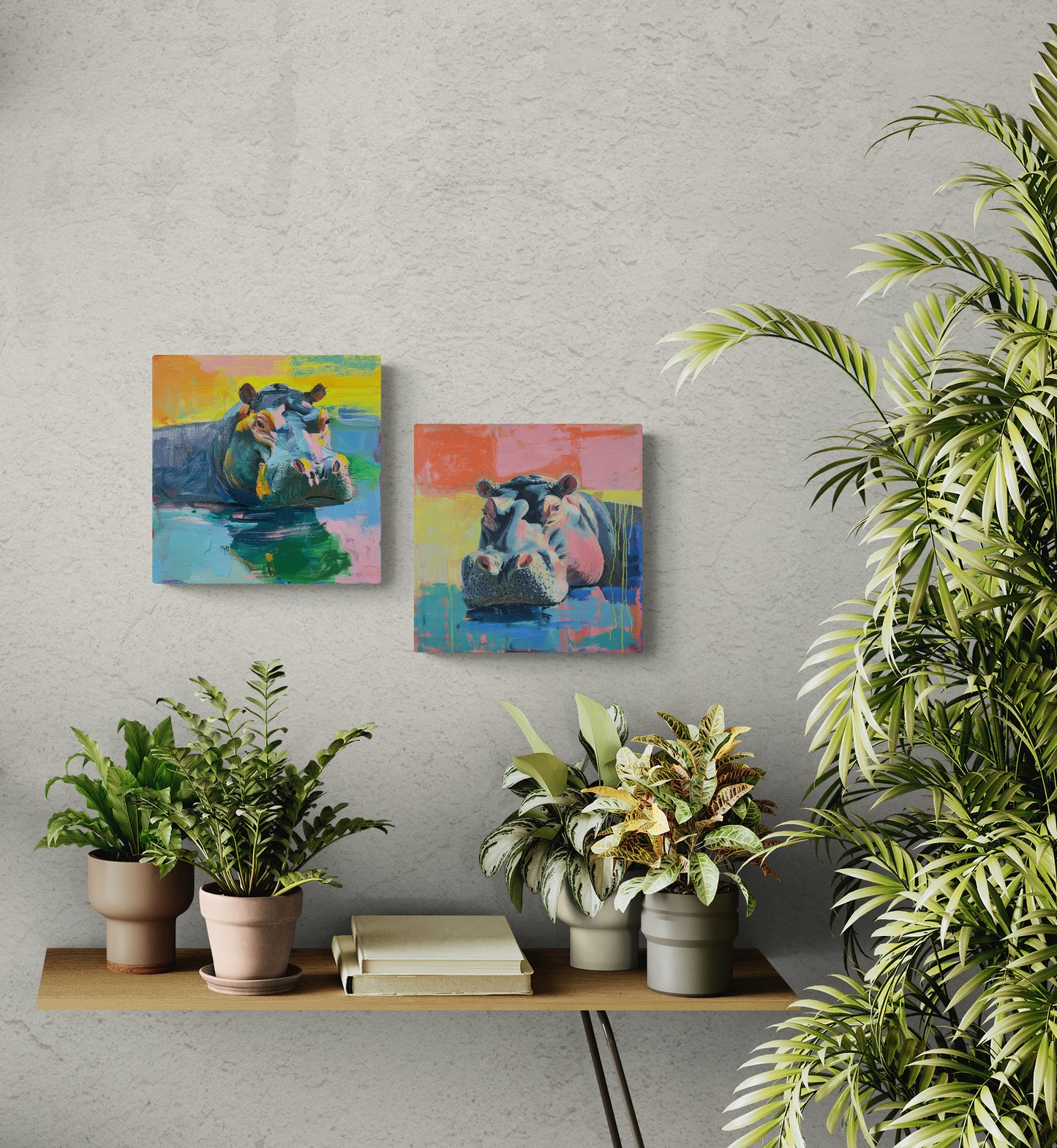 COLORFUL HIPPO – 1