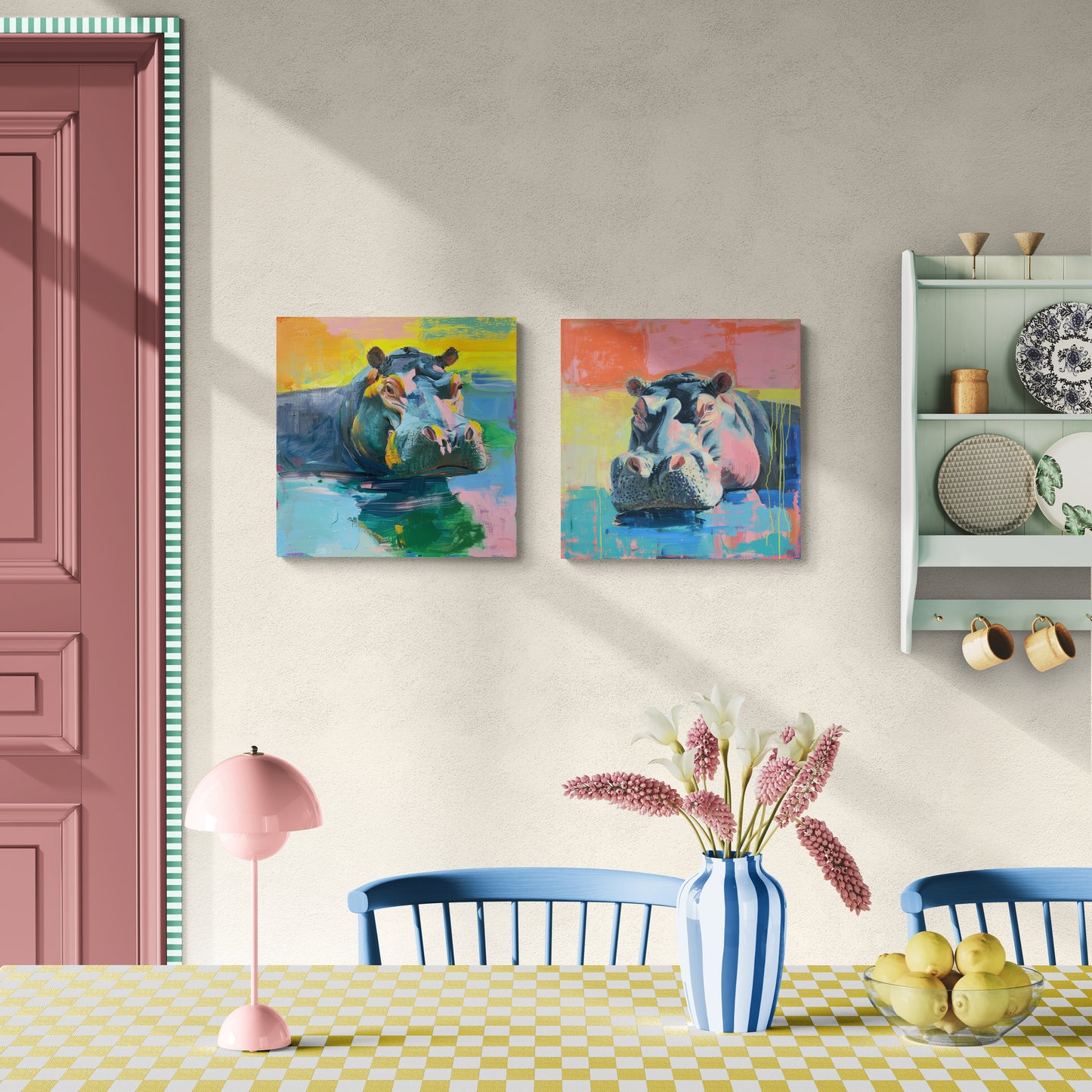 COLORFUL HIPPO – 2