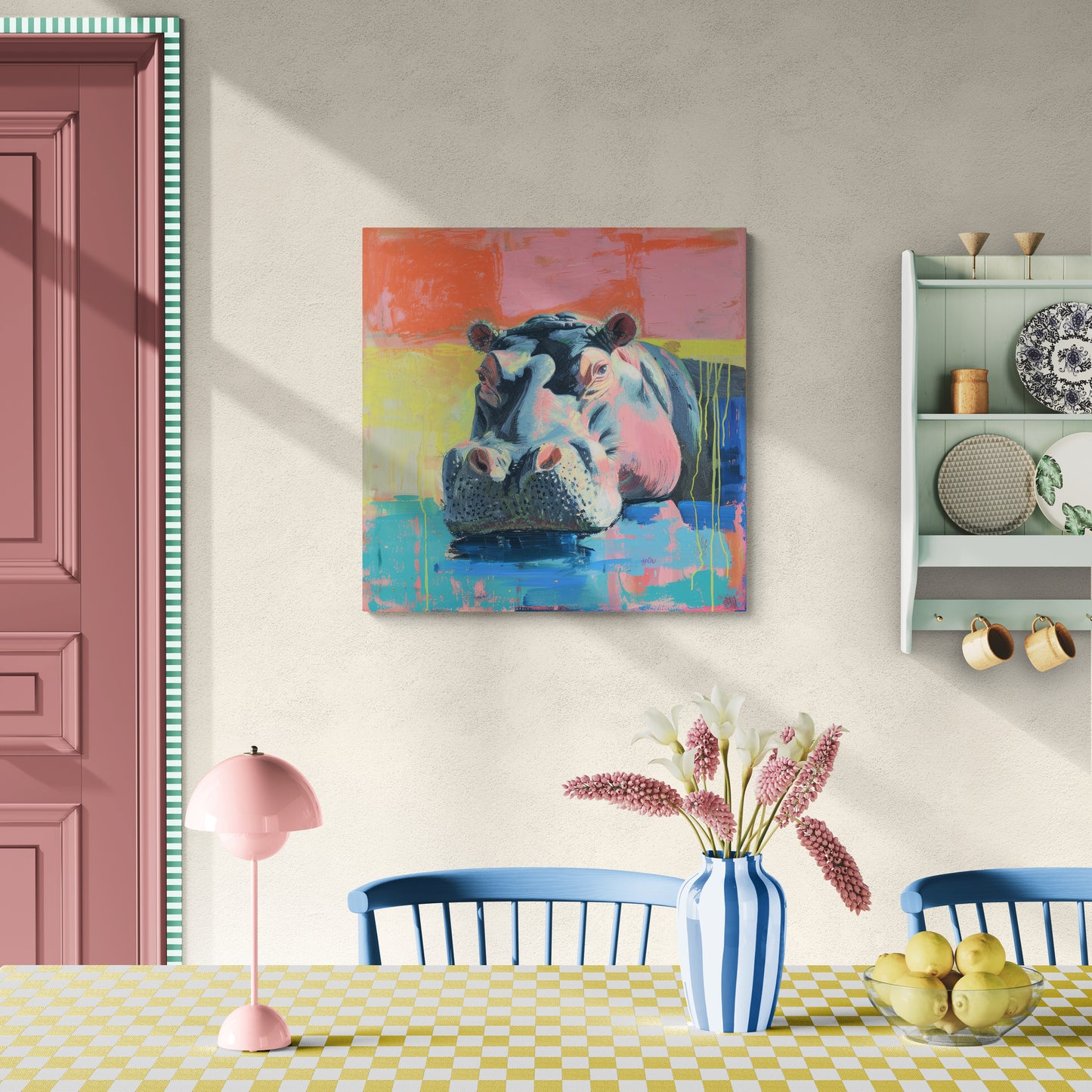COLORFUL HIPPO – 1