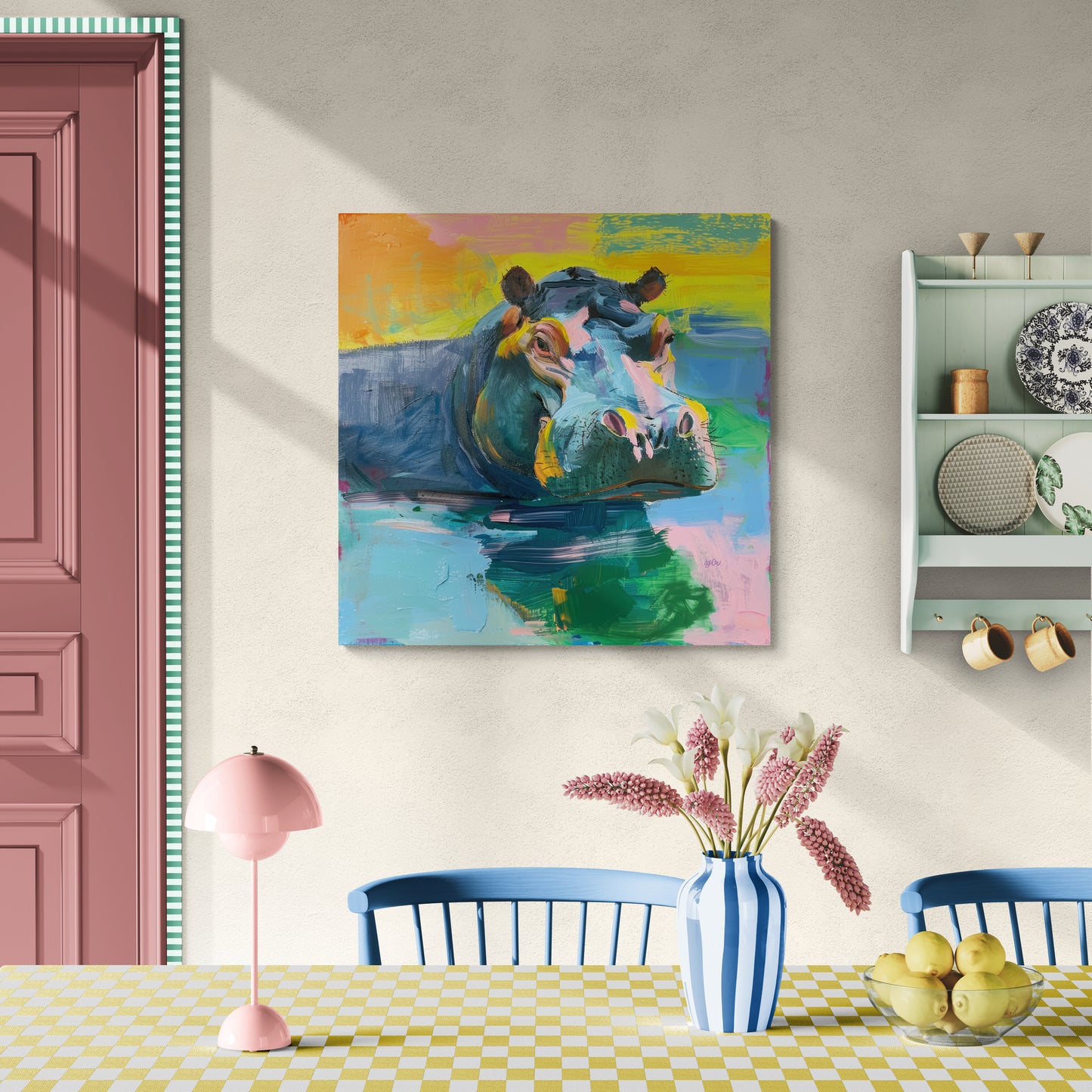 COLORFUL HIPPO – 2