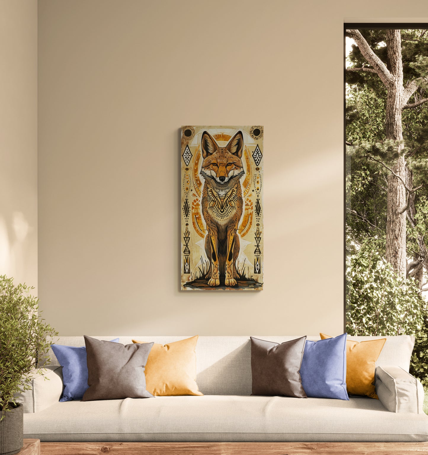 COYOTE DESERT TOTEM