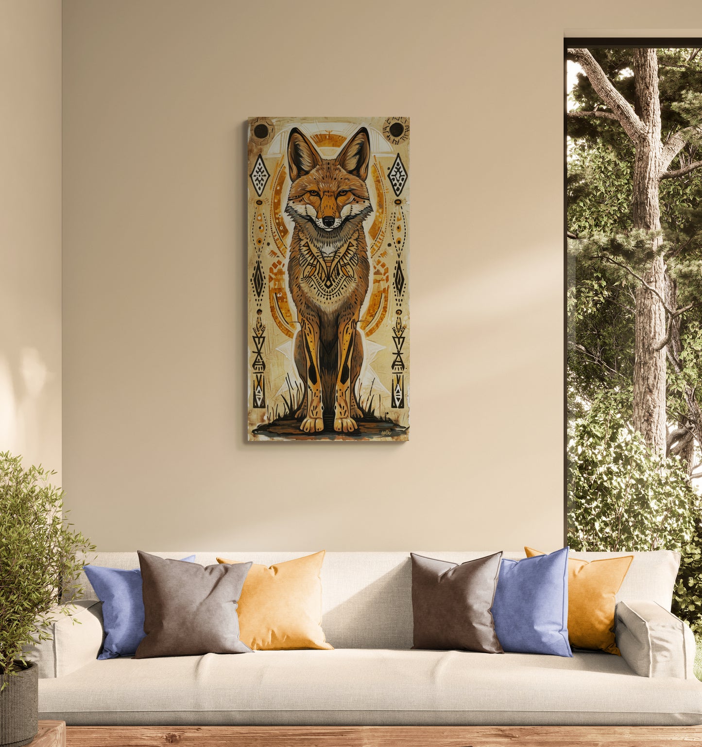 COYOTE DESERT TOTEM