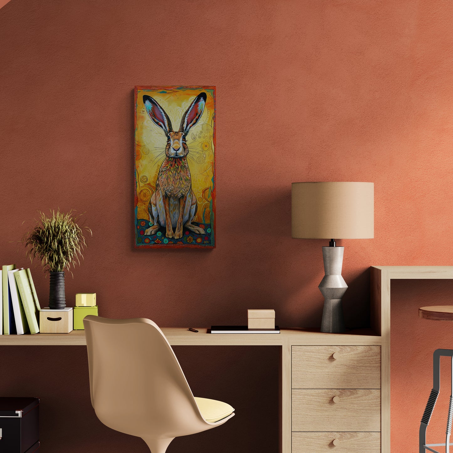DESERT MORNING JACKRABBIT