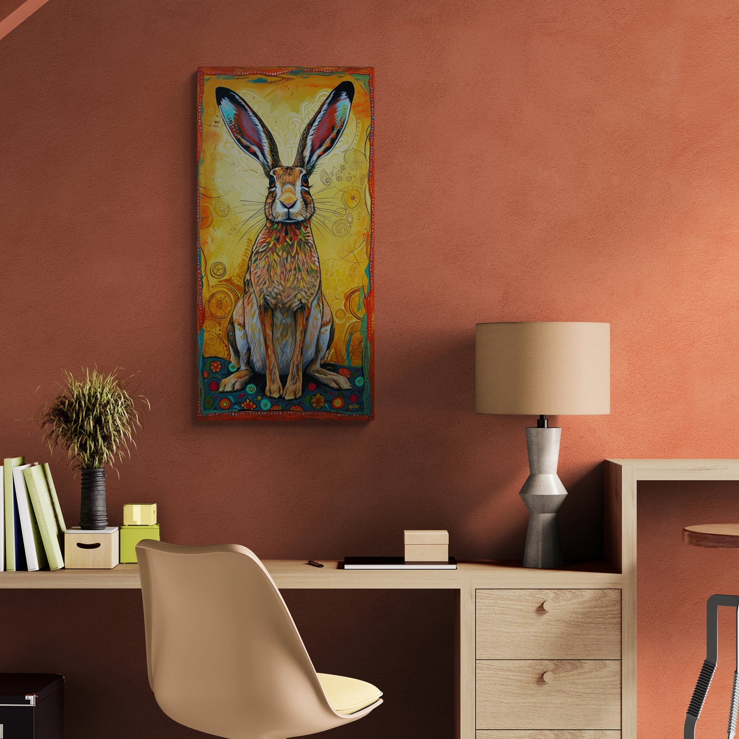 DESERT MORNING JACKRABBIT