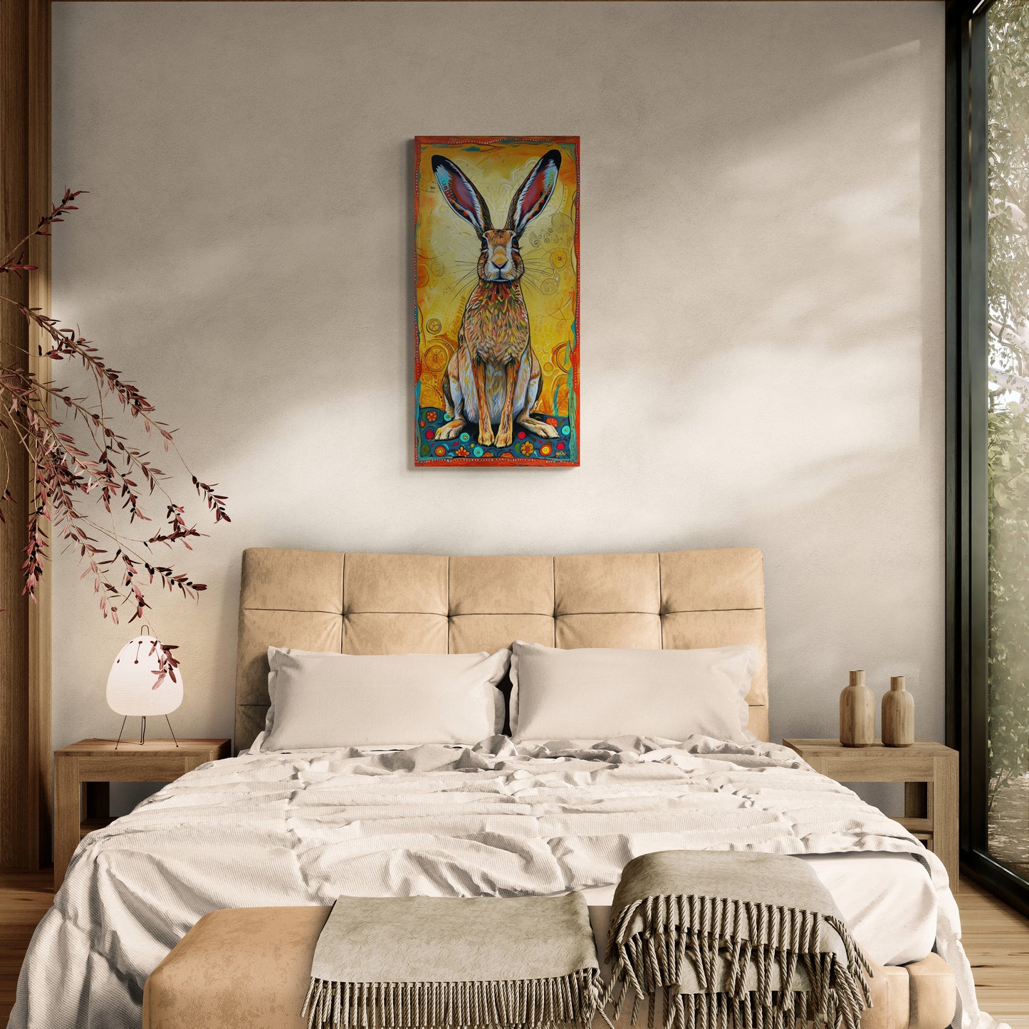 DESERT MORNING JACKRABBIT