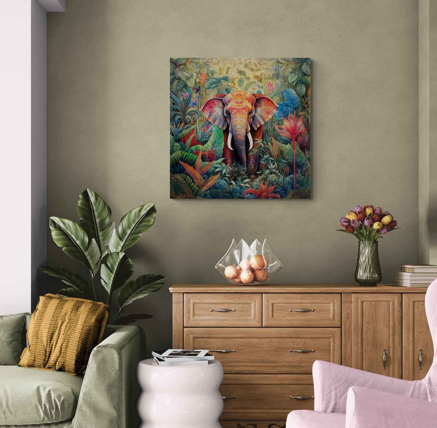 ELEPHANT JUNGLE ROUGE