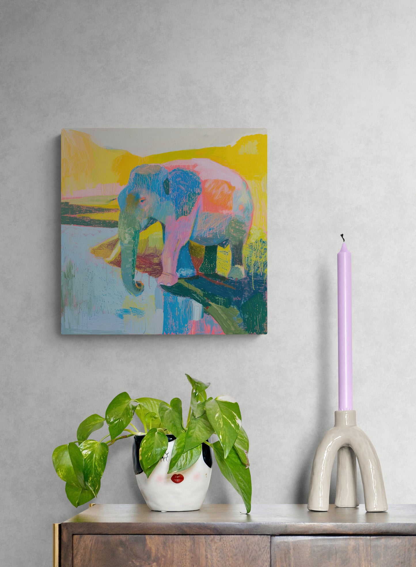 ELEPHANT WATERING HOLE