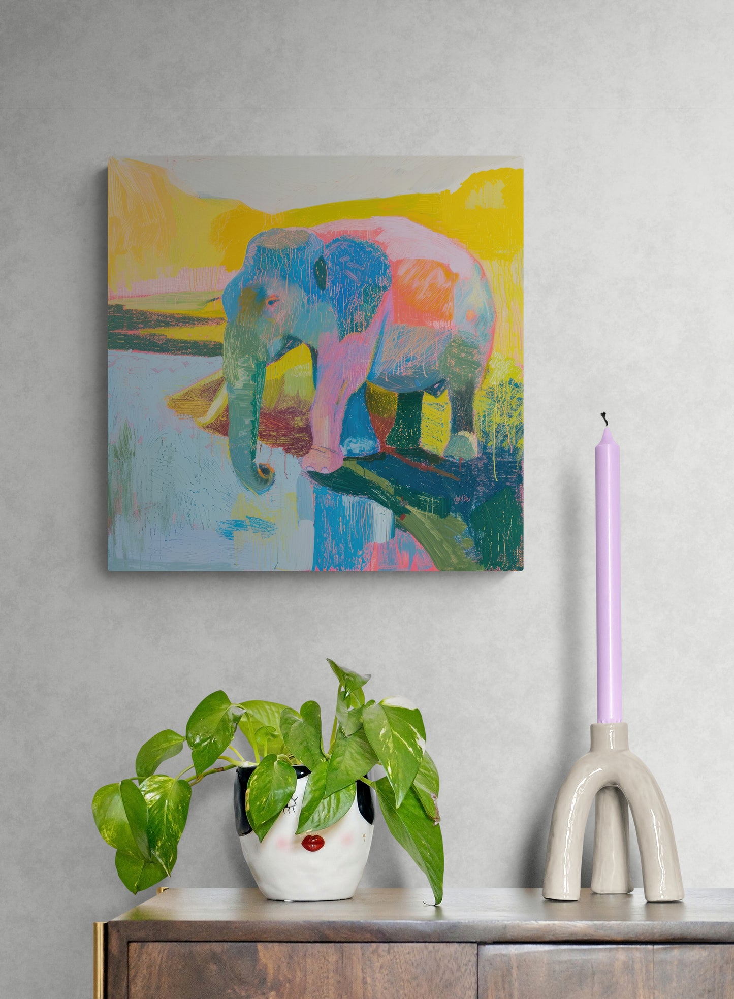 ELEPHANT WATERING HOLE