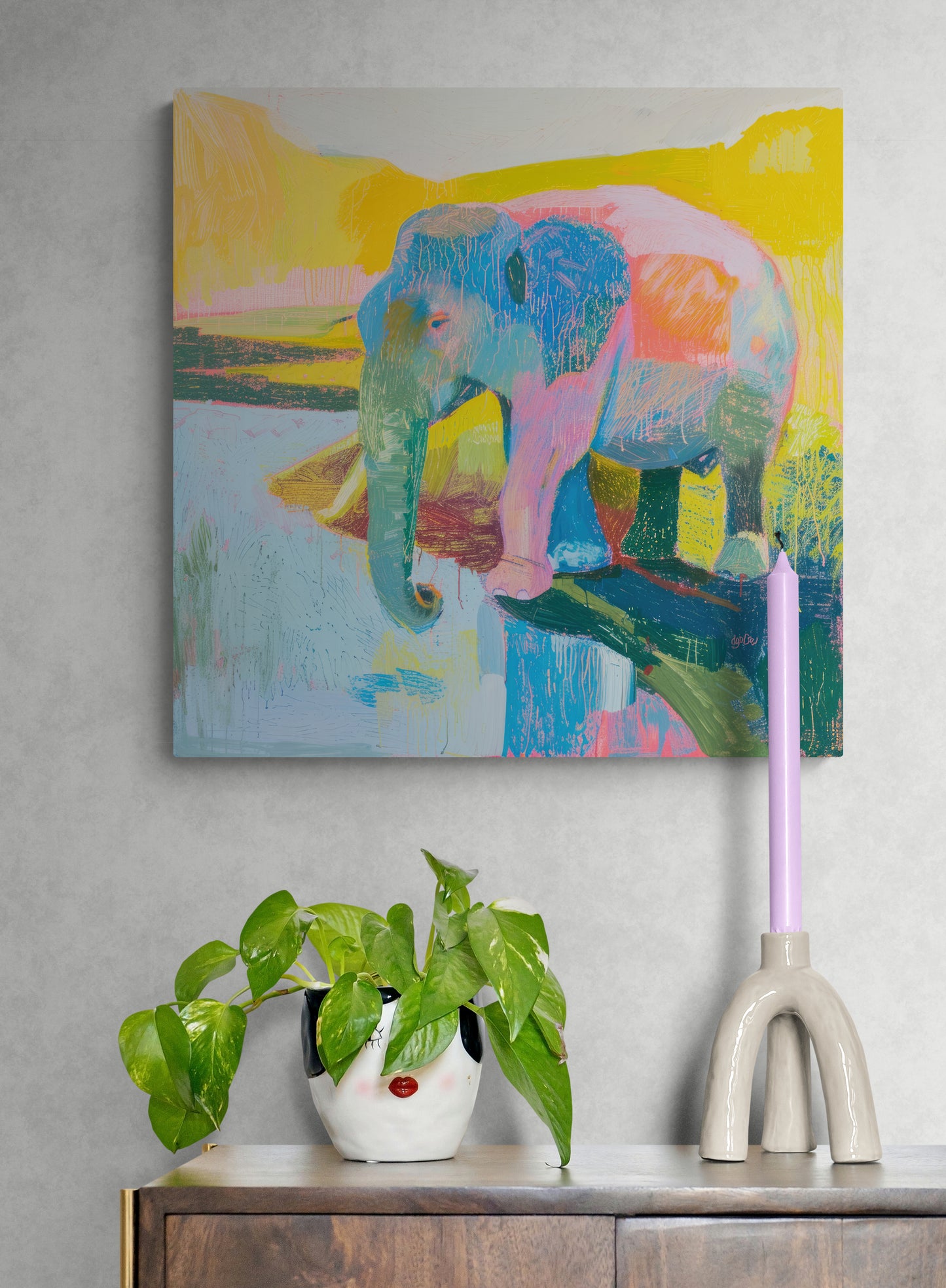 ELEPHANT WATERING HOLE