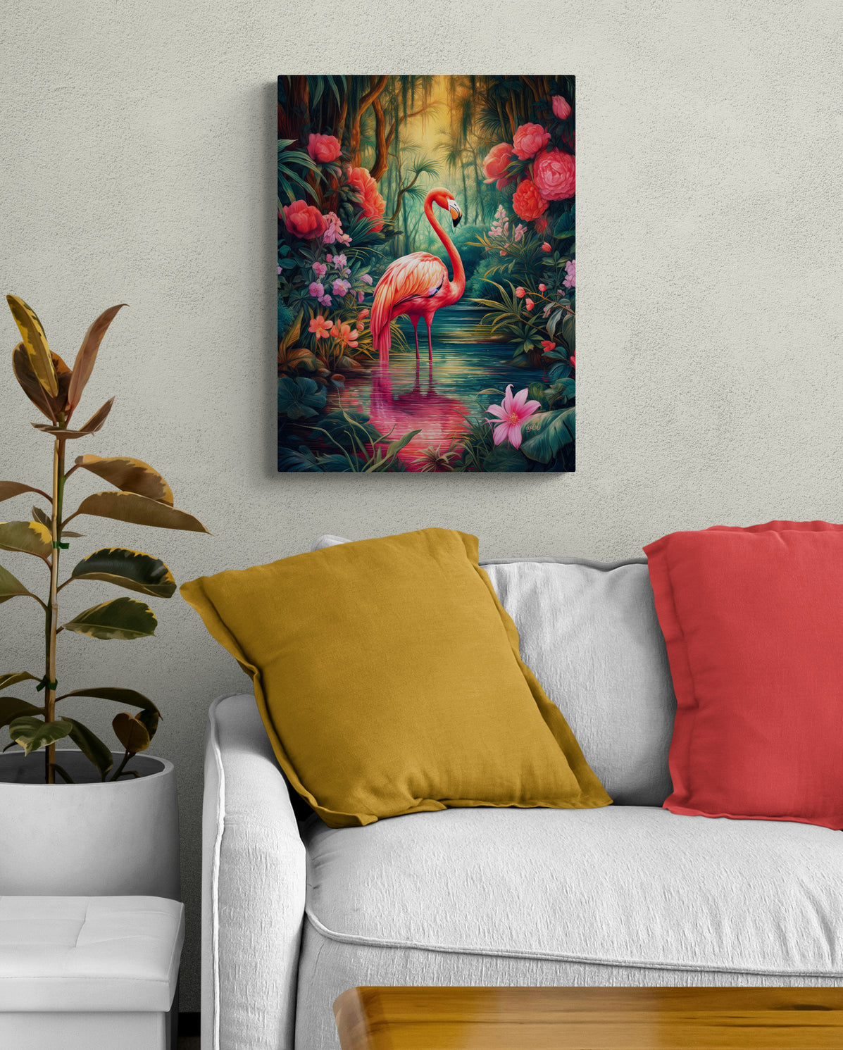 FLAMINGO TROPICAL BLOOM