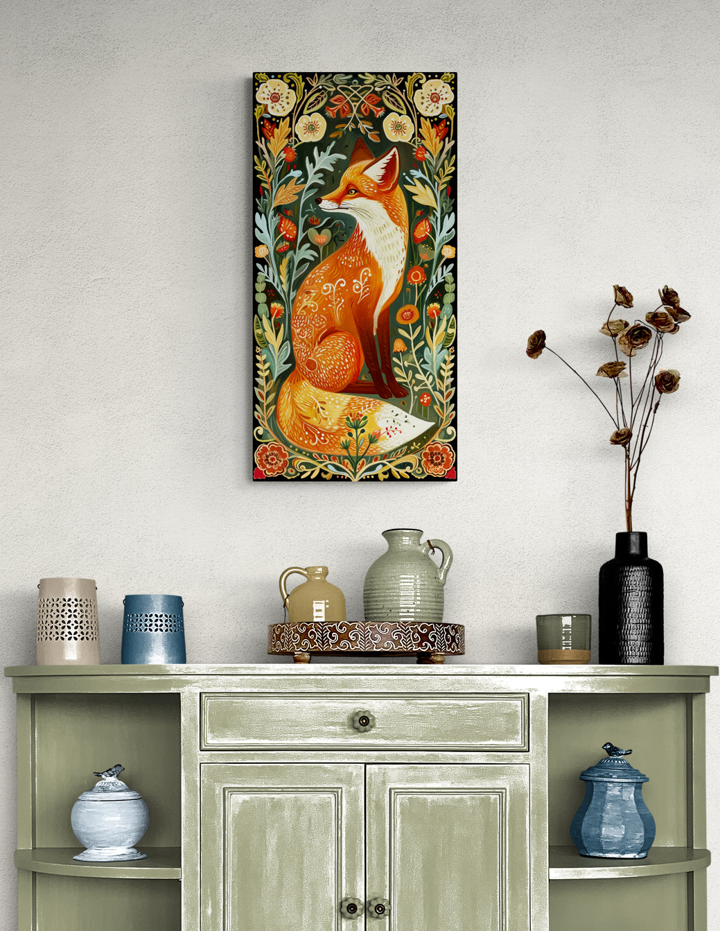 FLORAL FOX