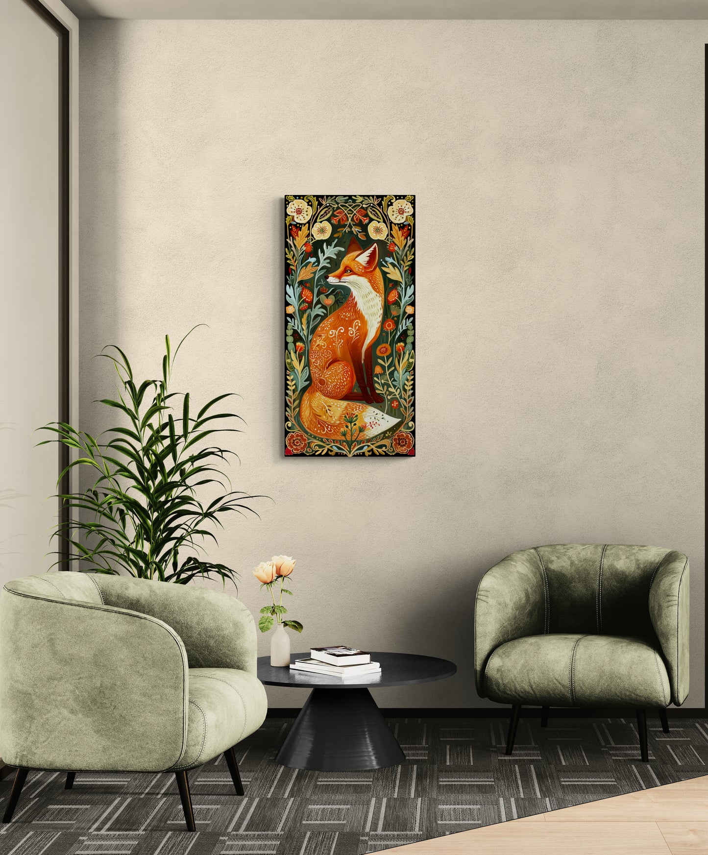 FLORAL FOX