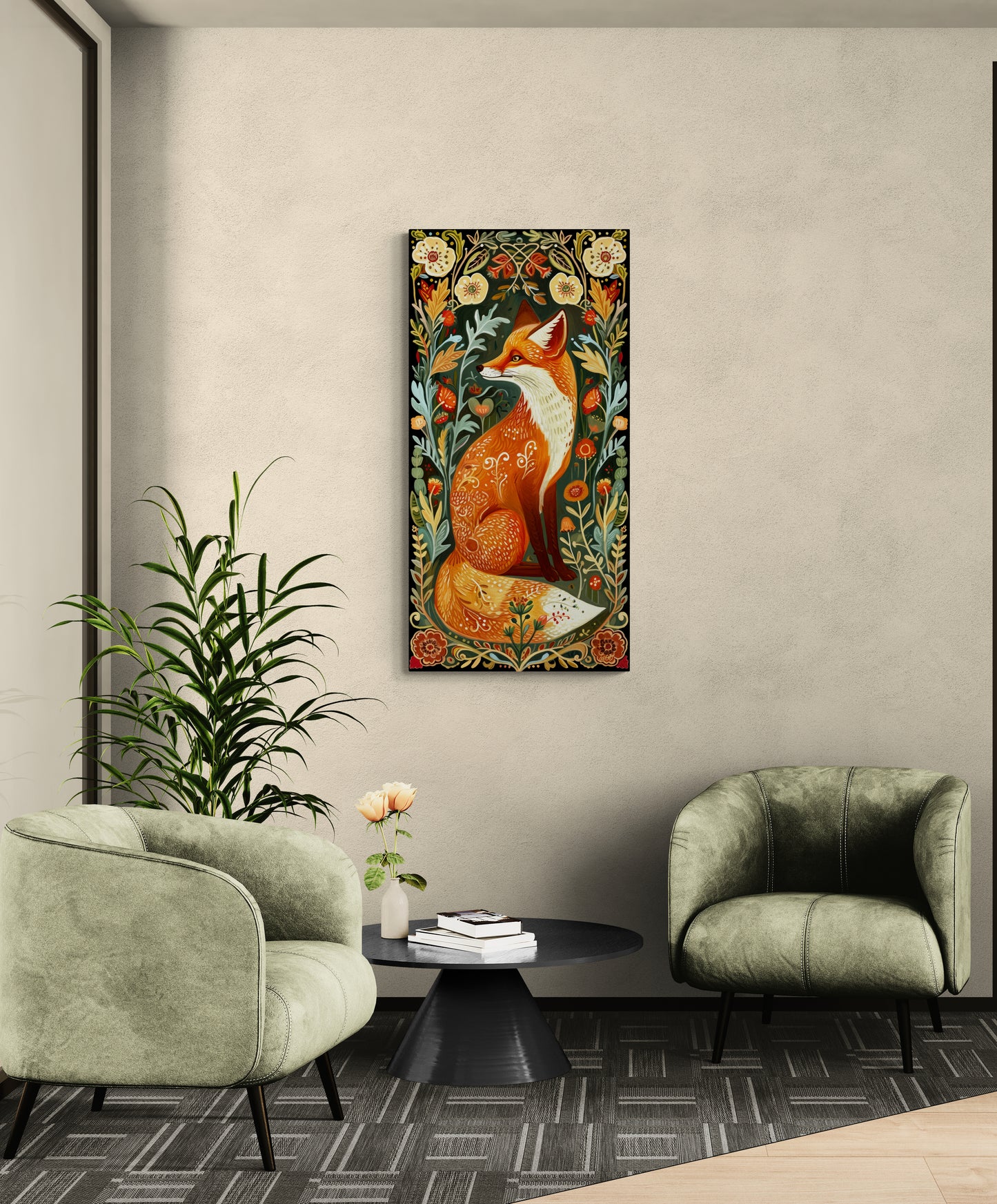 FLORAL FOX