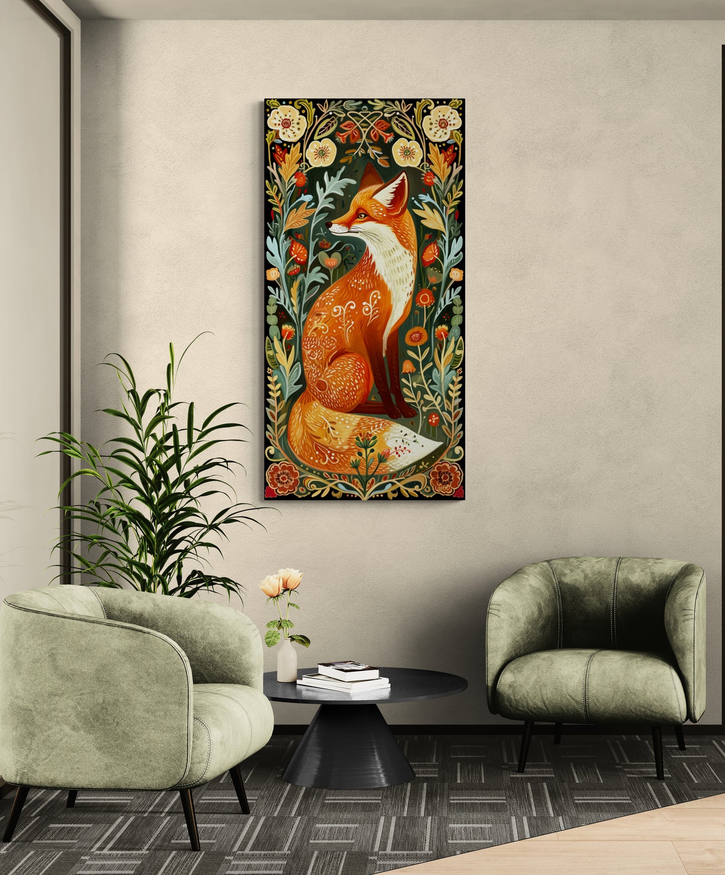 FLORAL FOX