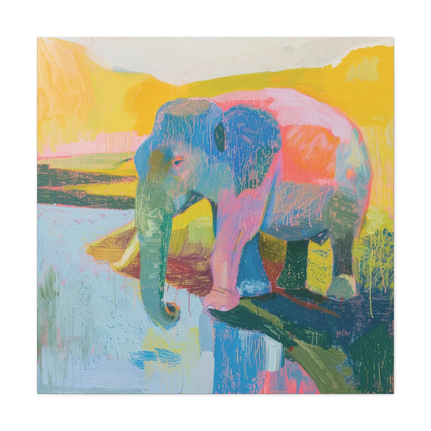 ELEPHANT WATERING HOLE