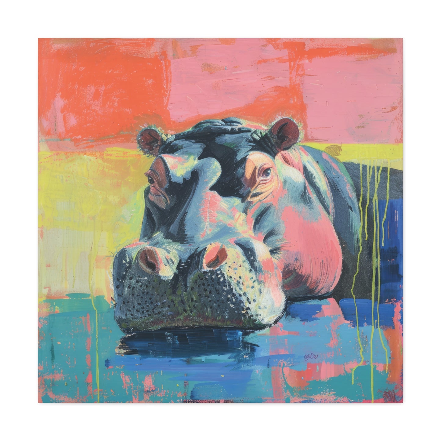COLORFUL HIPPO – 1