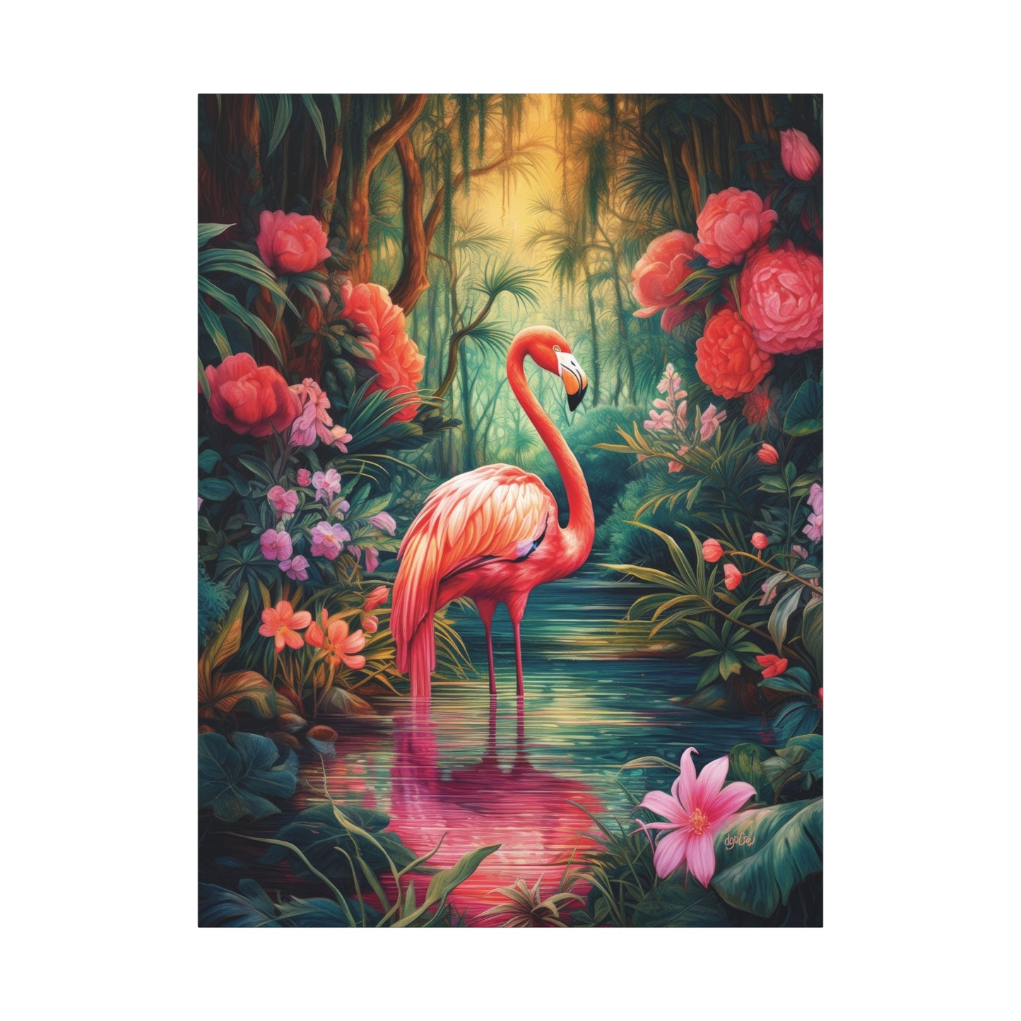 FLAMINGO TROPICAL BLOOM
