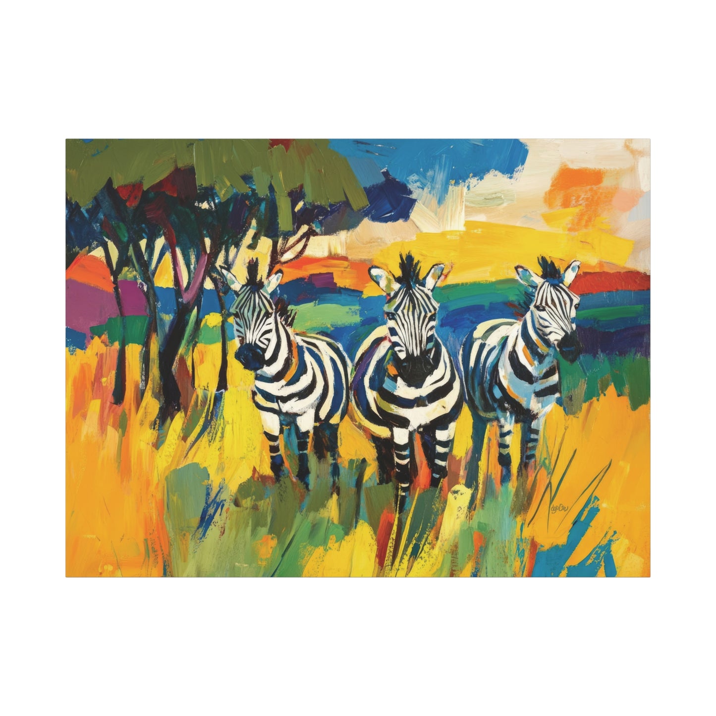VIBRANT ZEBRAS