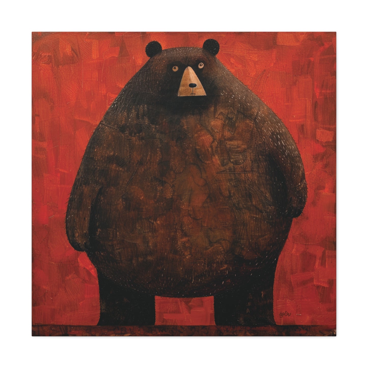BIG RED BEAR