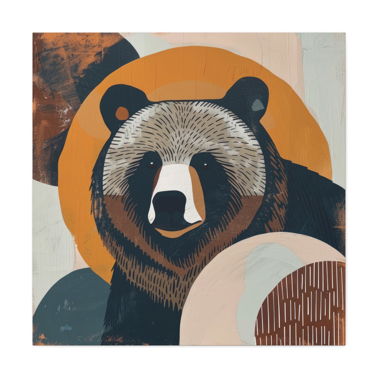 BROWN BEAR - MID CENTURY -2