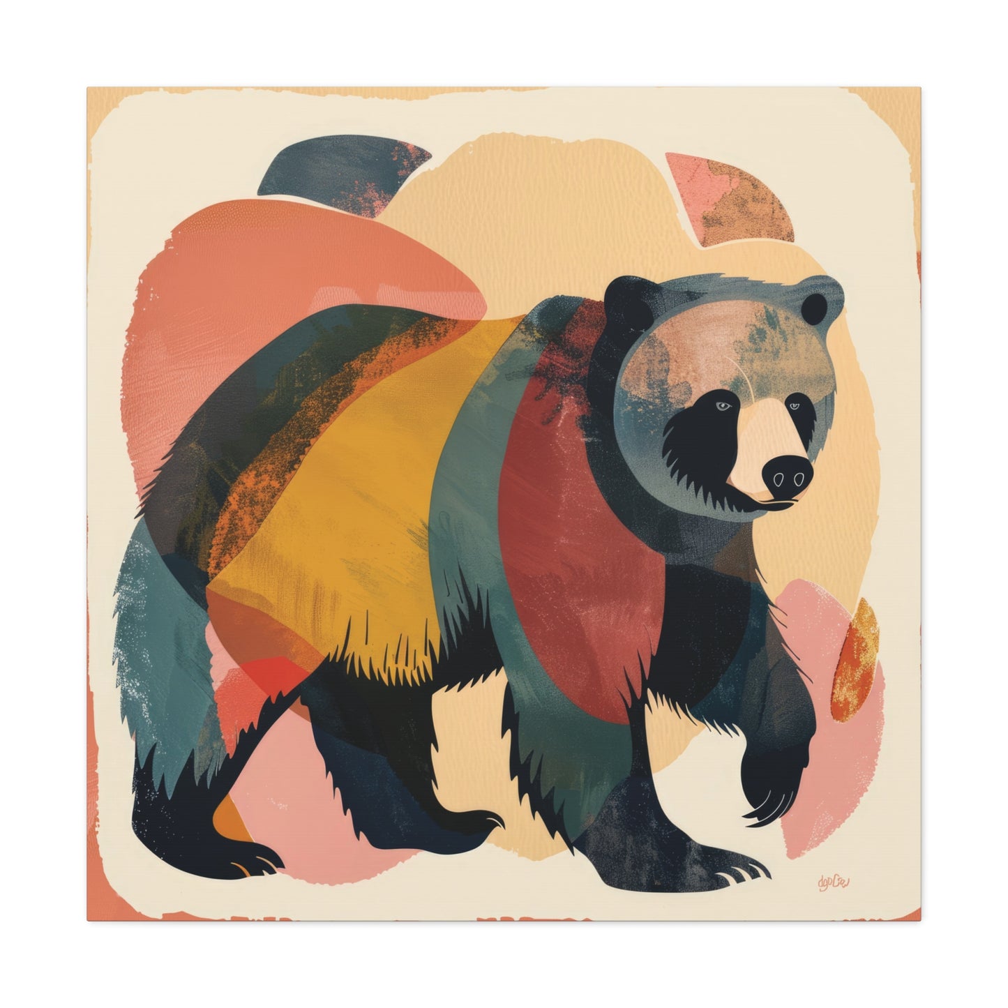 BROWN BEAR - MID CENTURY -1