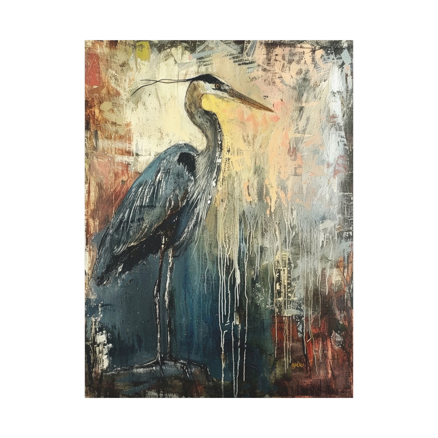 RAINY DAY HERON