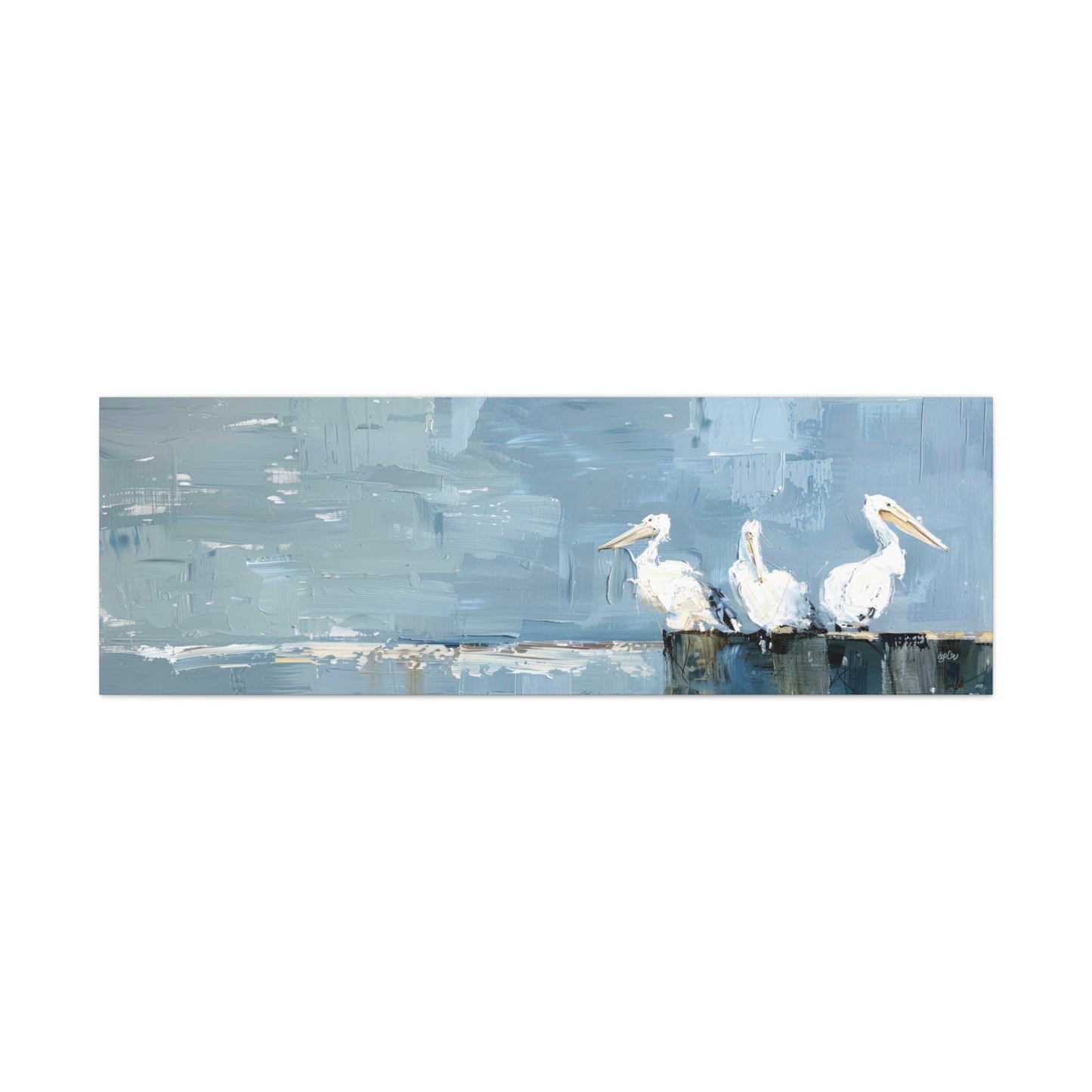 PLEIN AIR PELICANS