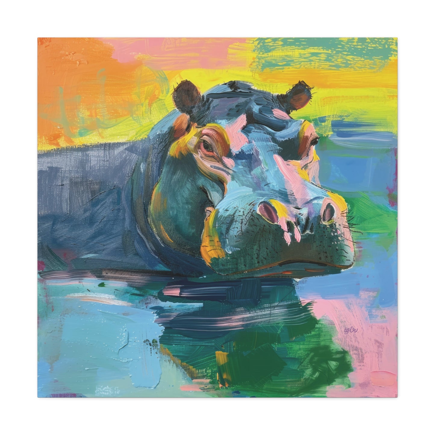 COLORFUL HIPPO – 2
