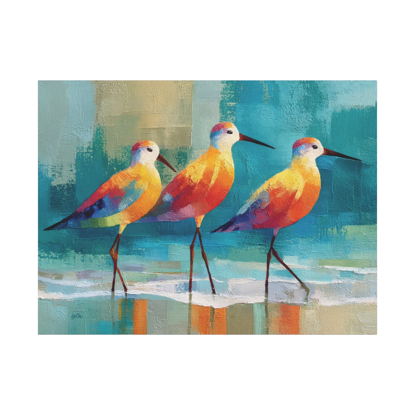AZURE BEACH SHORE BIRDS