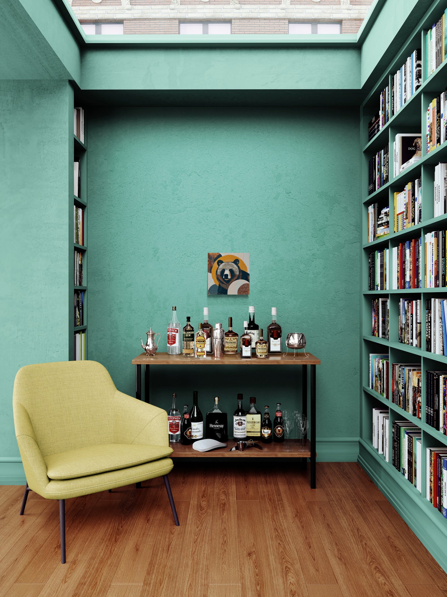 BROWN BEAR - MID CENTURY -2