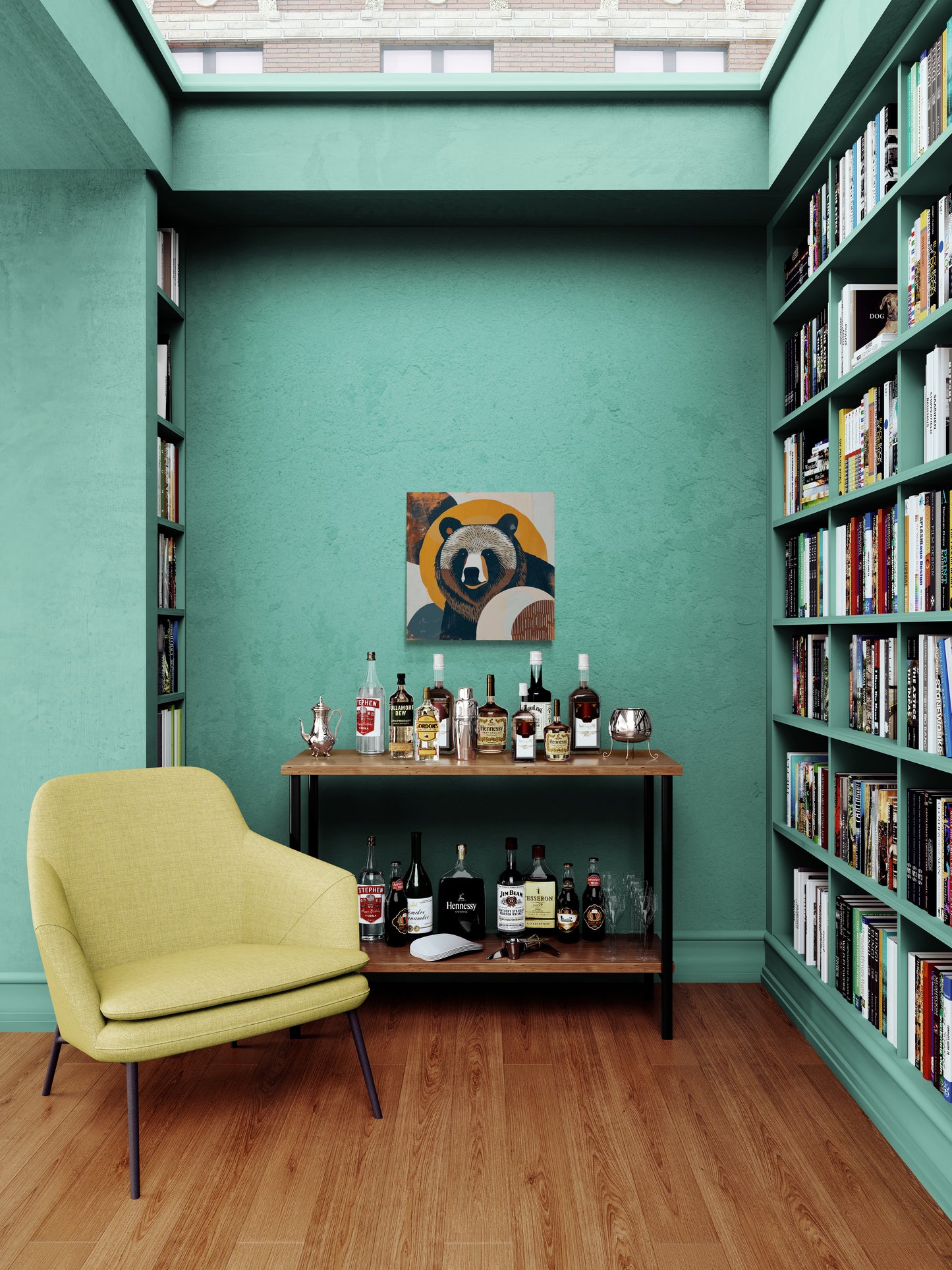 BROWN BEAR - MID CENTURY -2