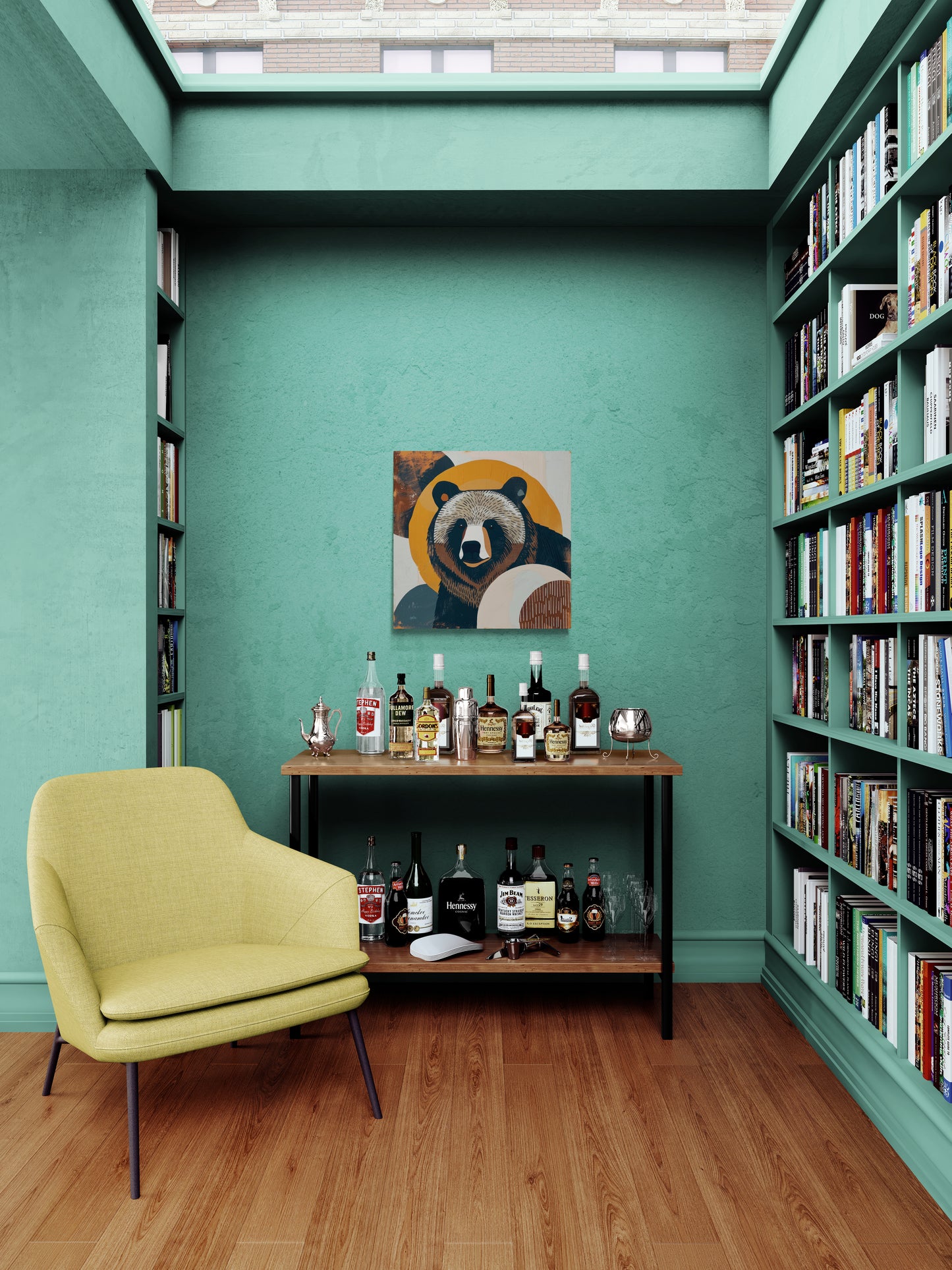 BROWN BEAR - MID CENTURY -2