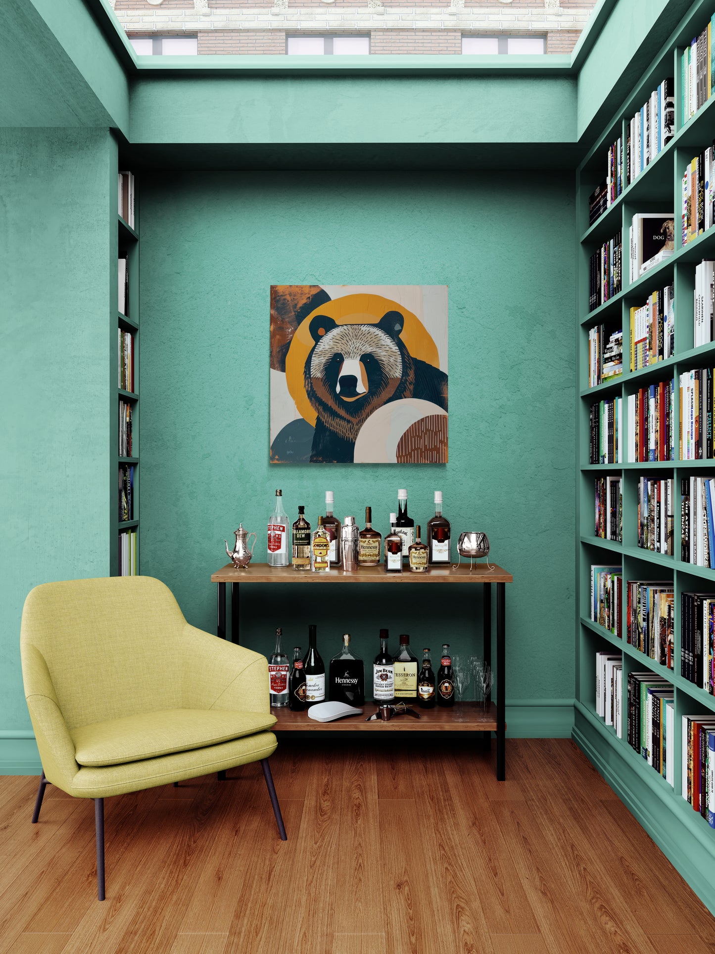 BROWN BEAR - MID CENTURY -2