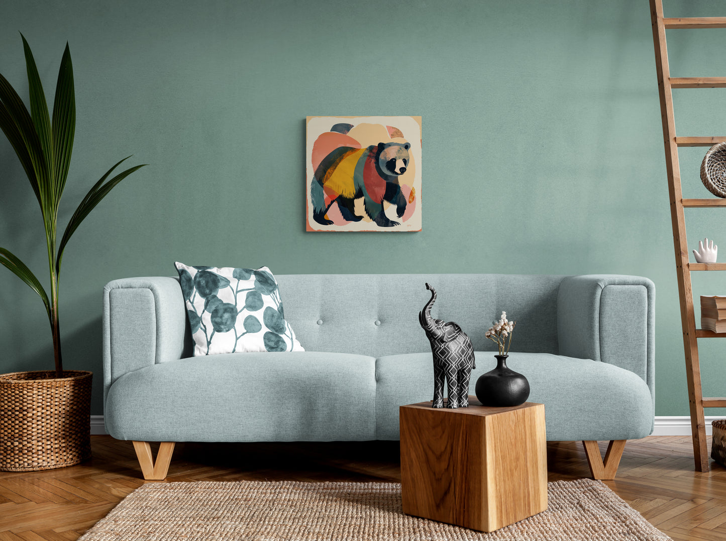 BROWN BEAR - MID CENTURY -1