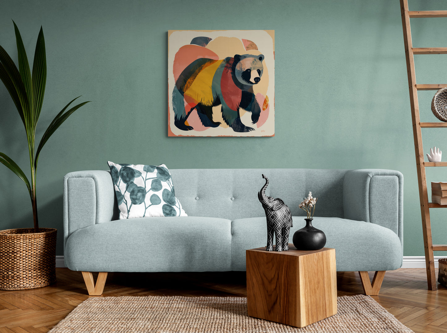 BROWN BEAR - MID CENTURY -1