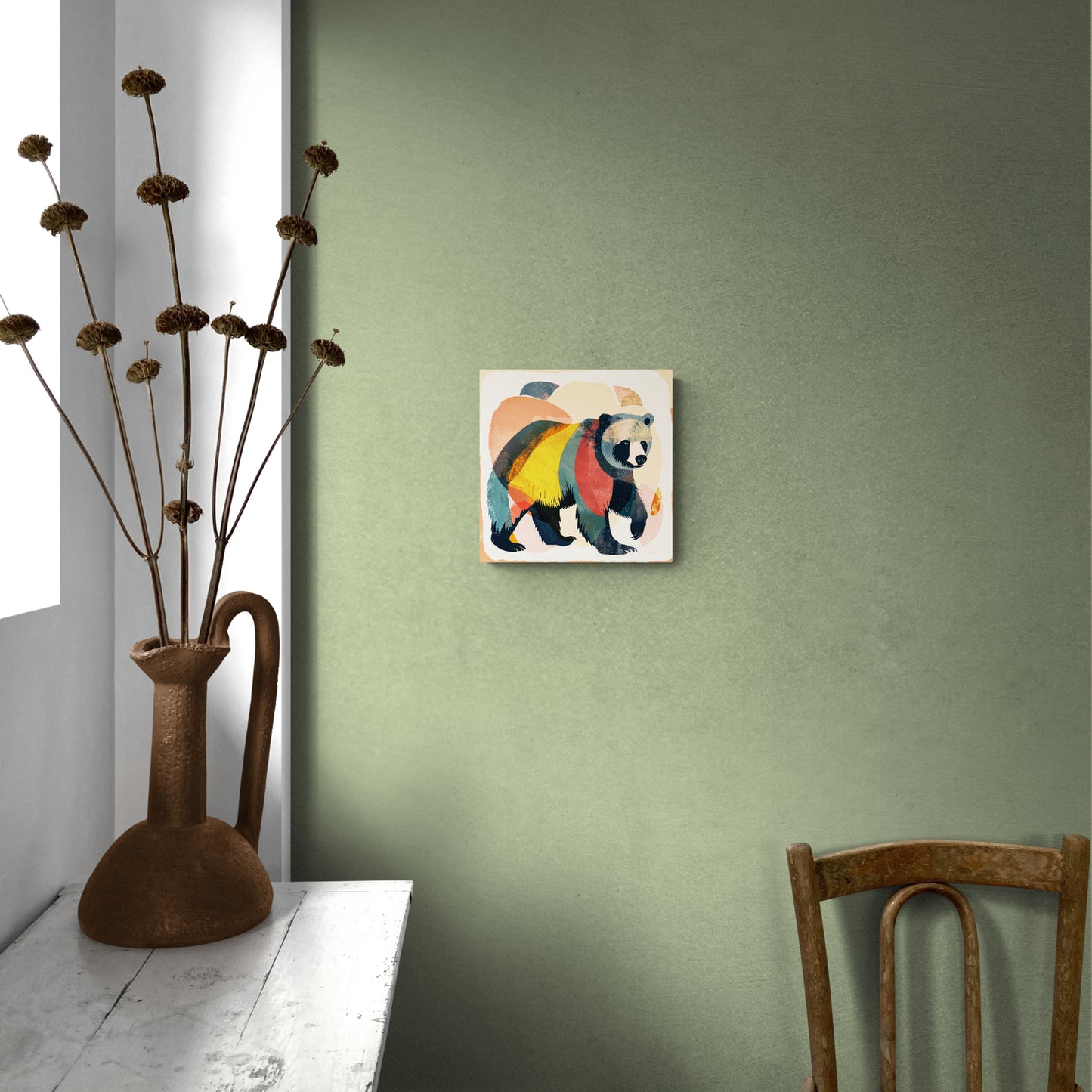 BROWN BEAR - MID CENTURY -1