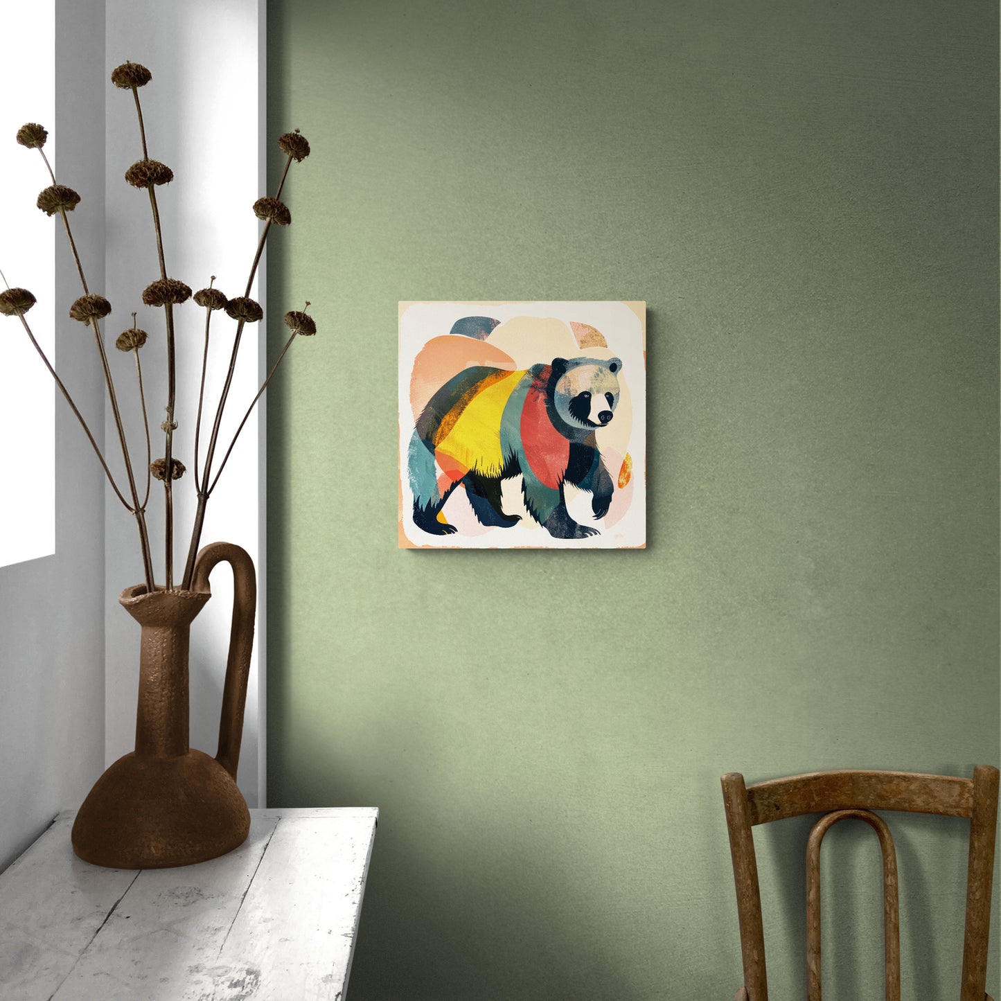 BROWN BEAR - MID CENTURY -1