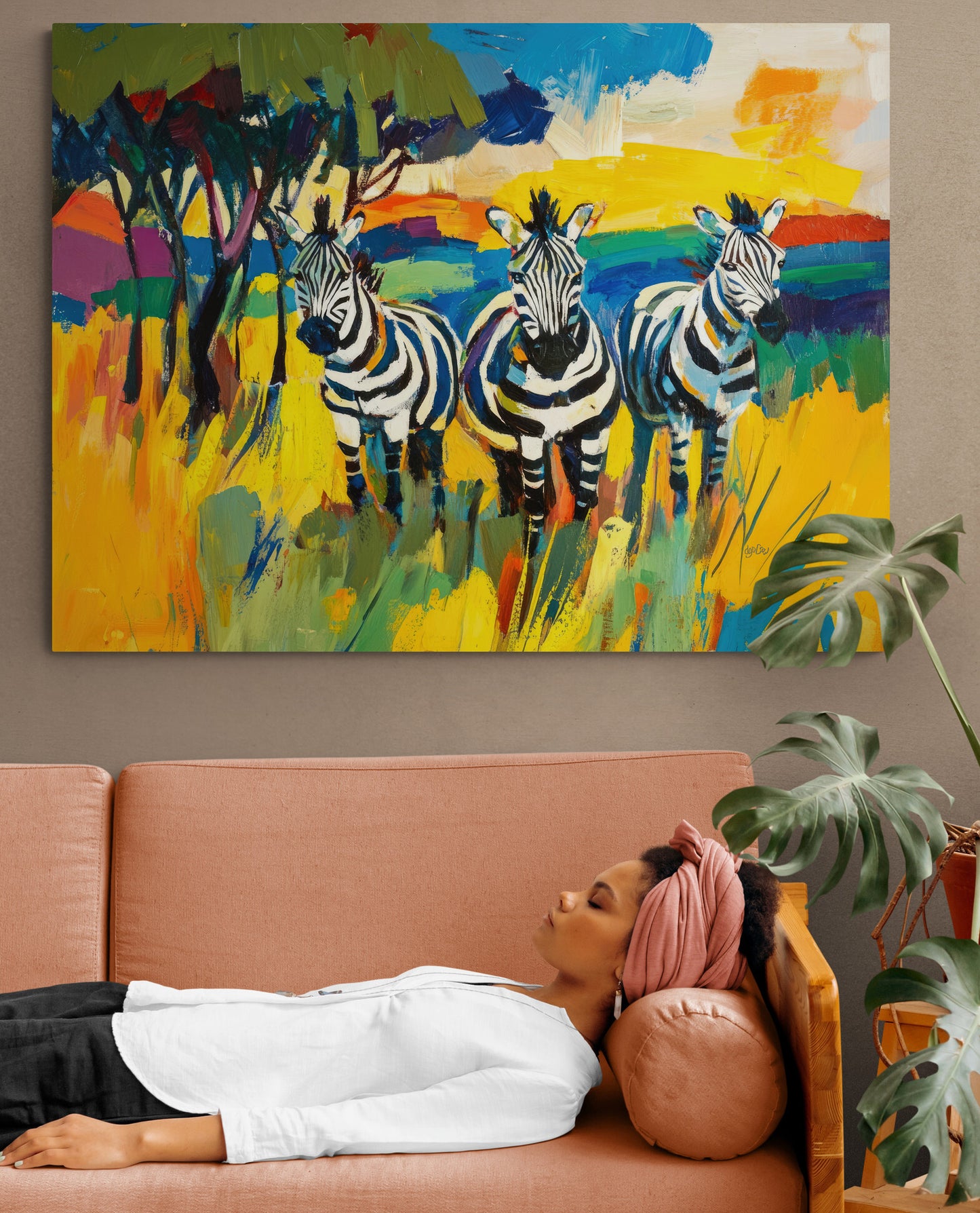 VIBRANT ZEBRAS