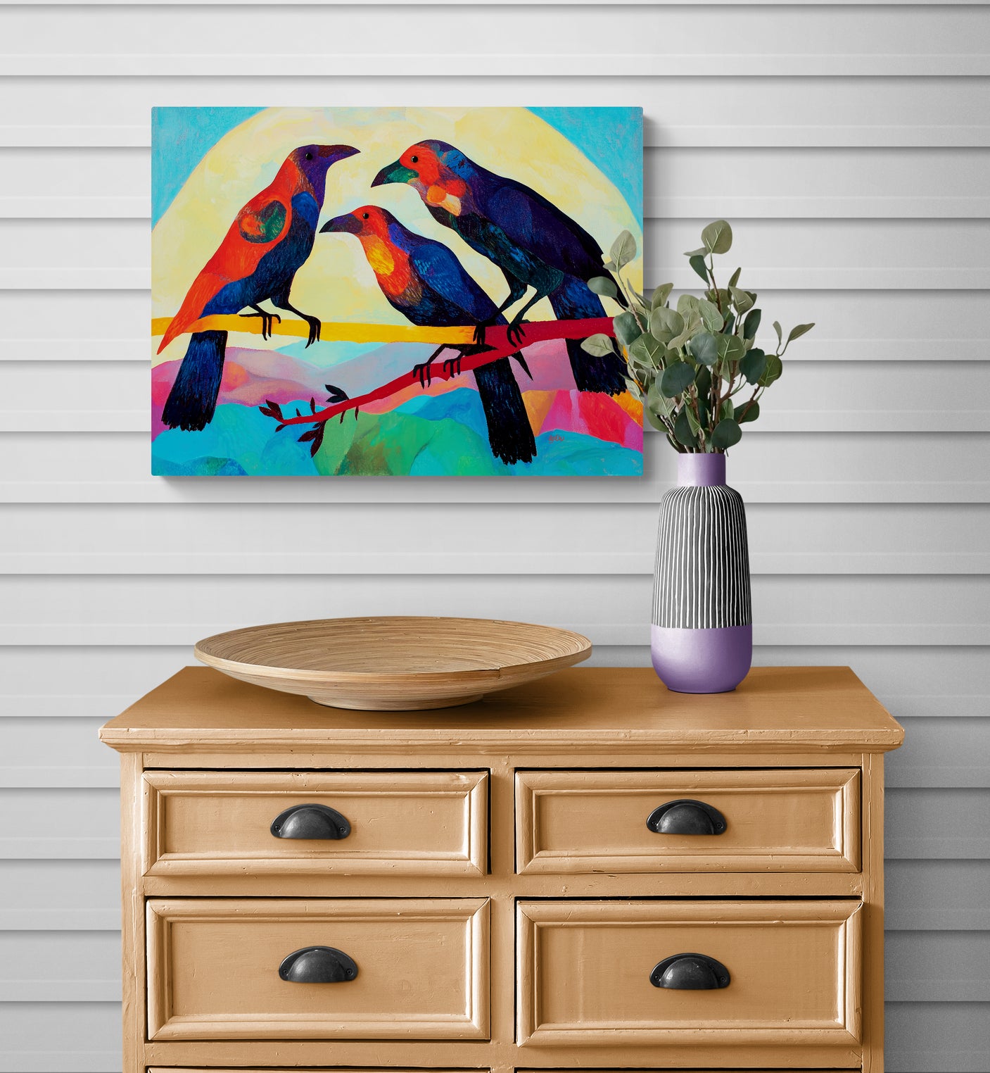MARDI GRAS BLACKBIRDS