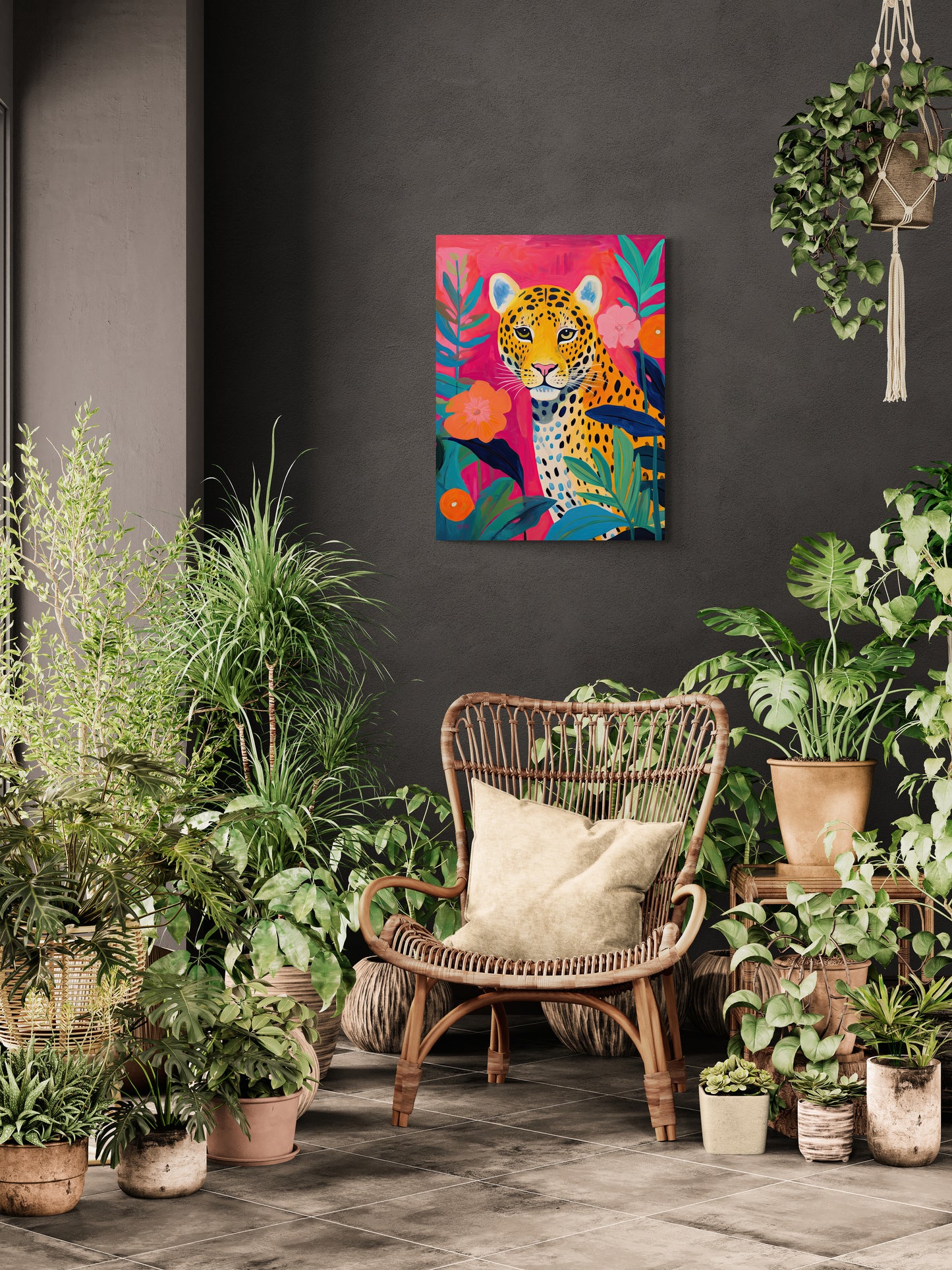 PINK JUNGLE JAGUAR