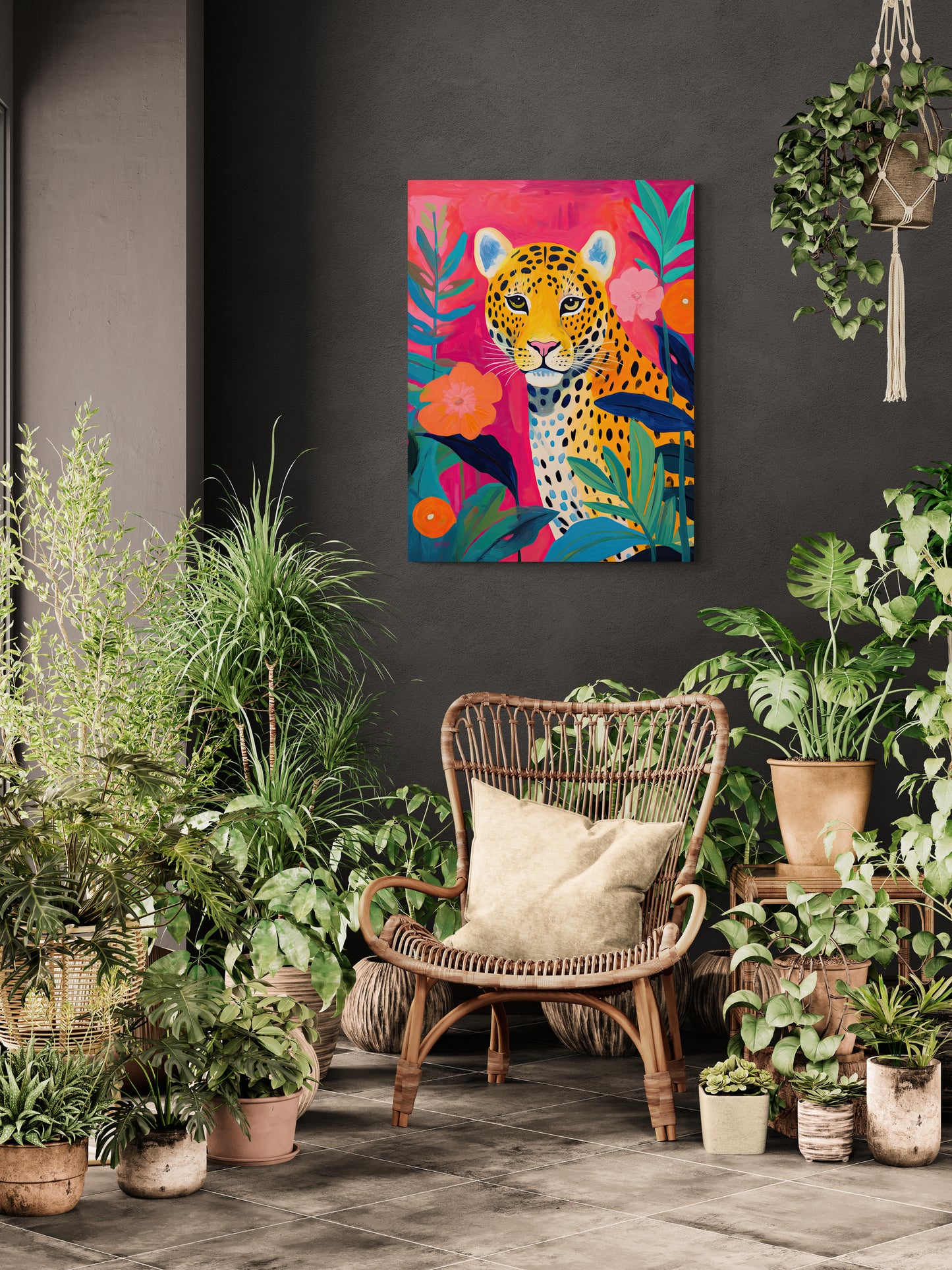 PINK JUNGLE JAGUAR