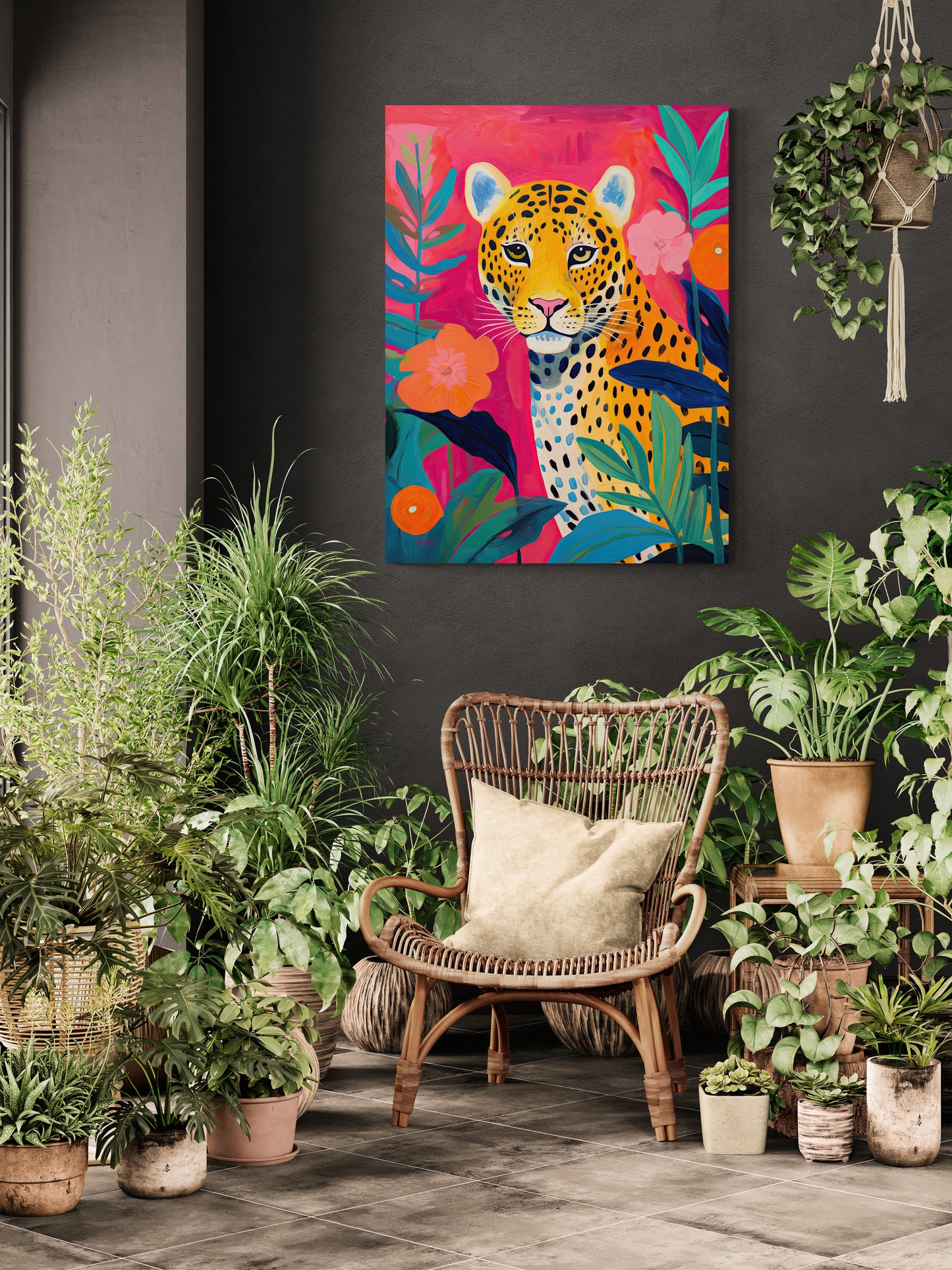 PINK JUNGLE JAGUAR