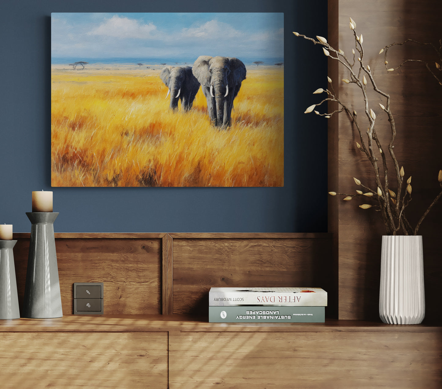 SAVANNA ELEPHANTS
