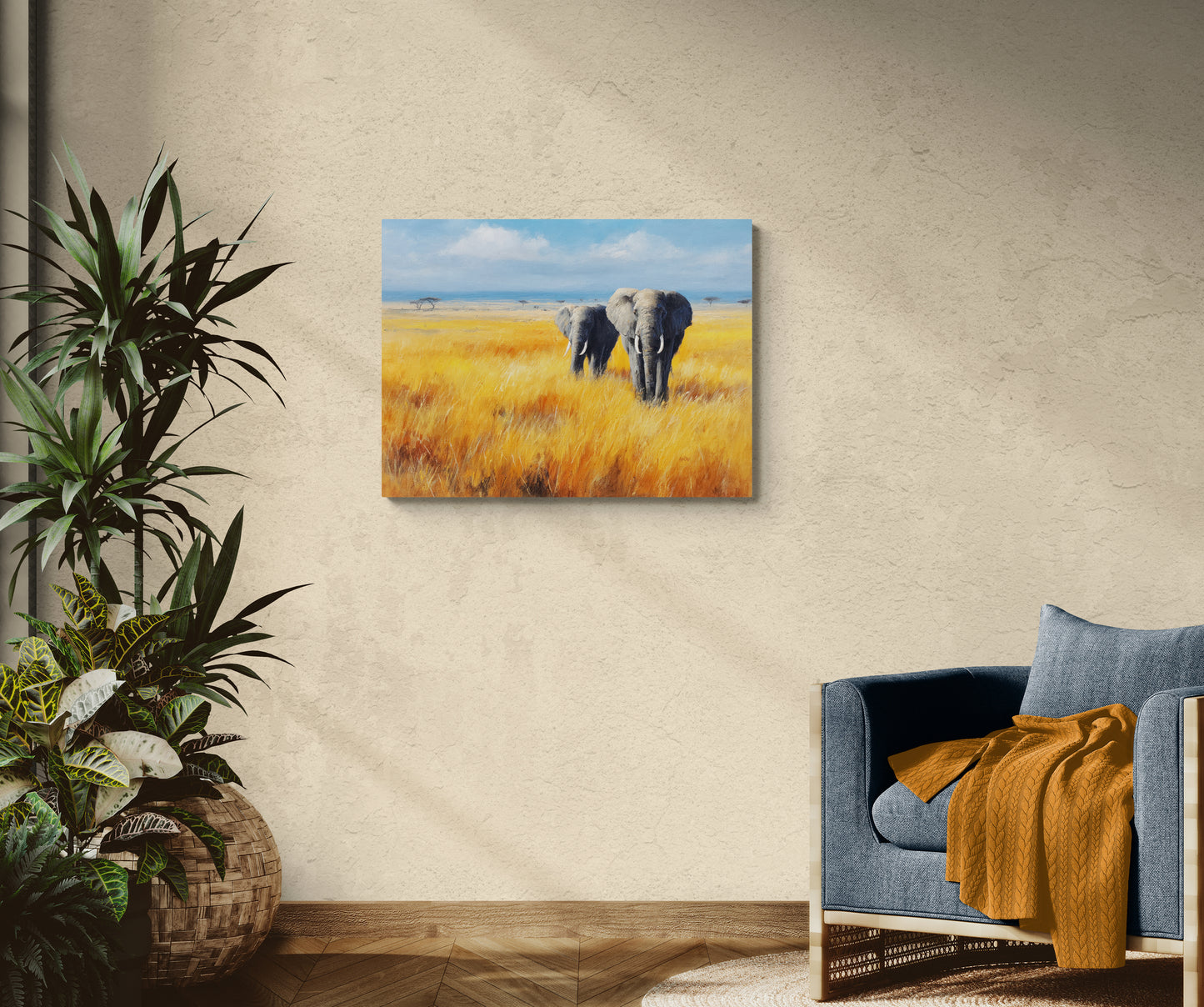 SAVANNA ELEPHANTS