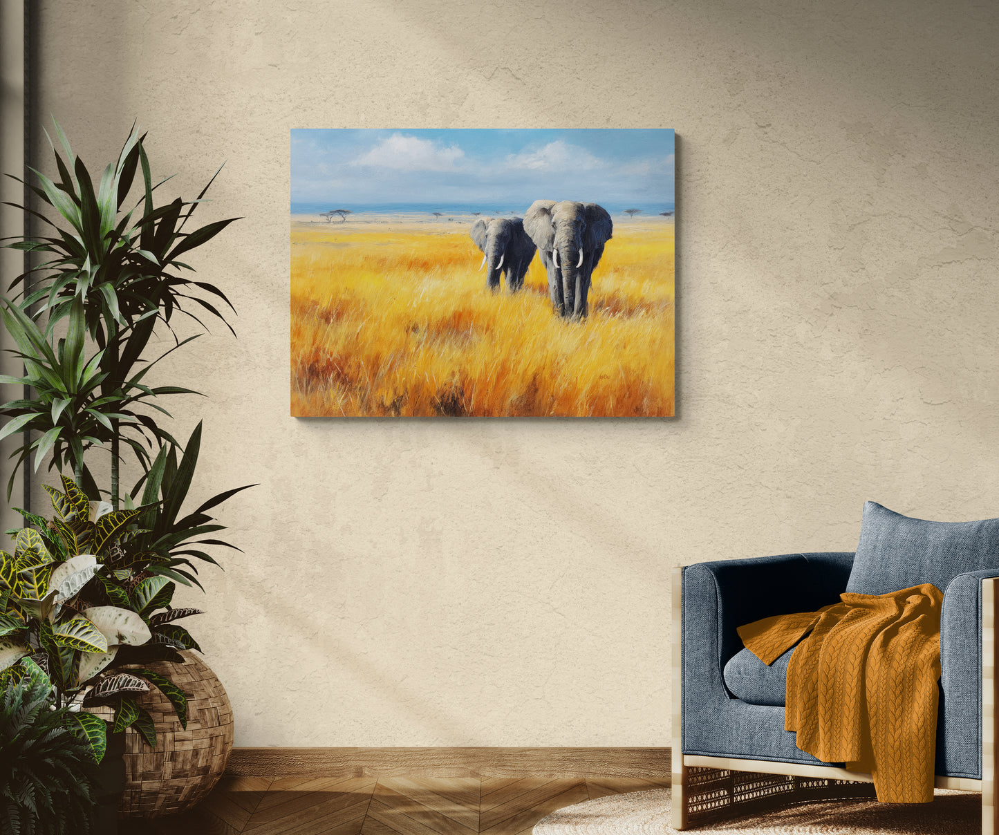 SAVANNA ELEPHANTS