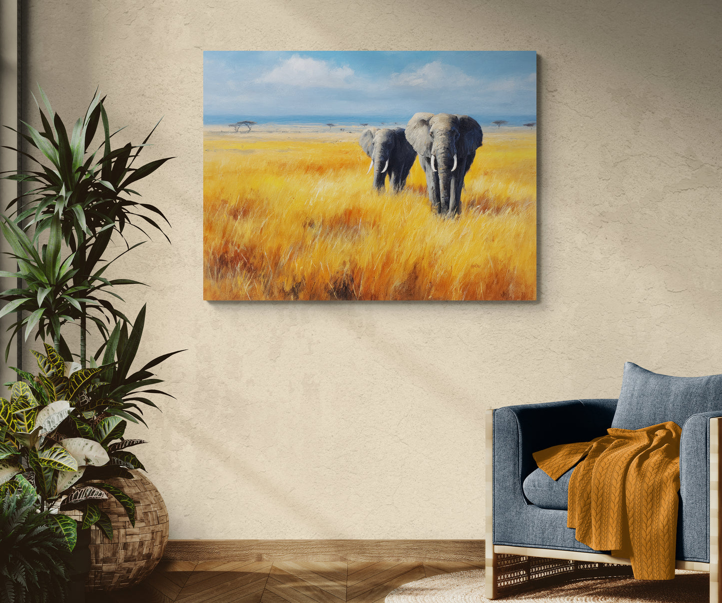 SAVANNA ELEPHANTS