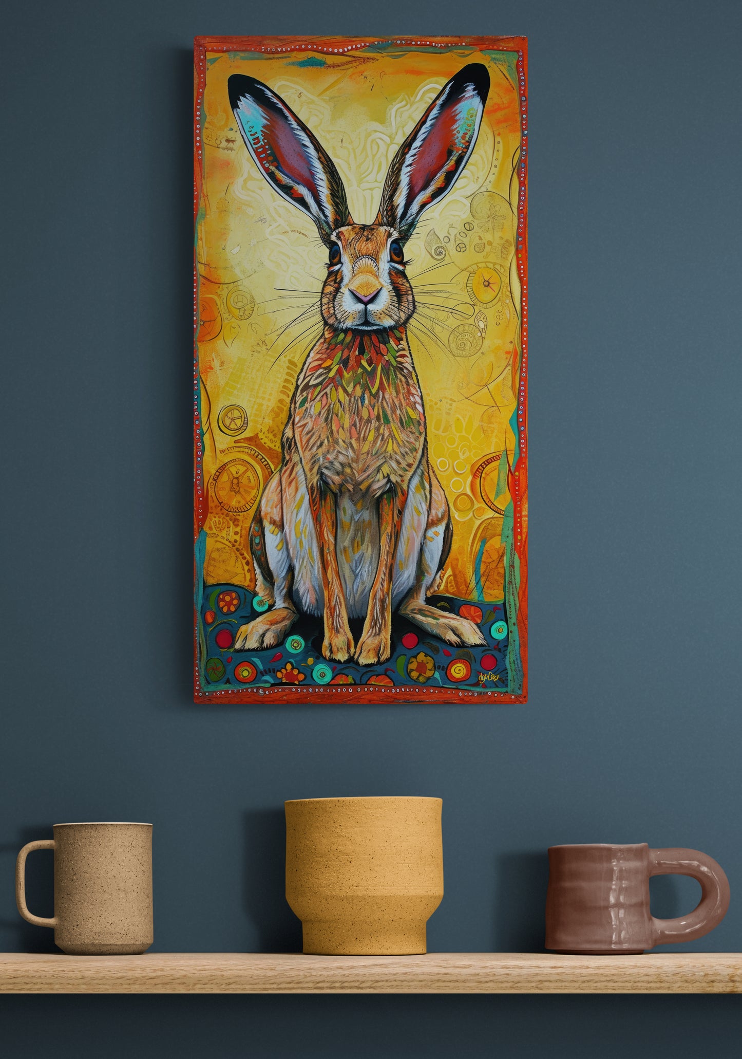 DESERT MORNING JACKRABBIT