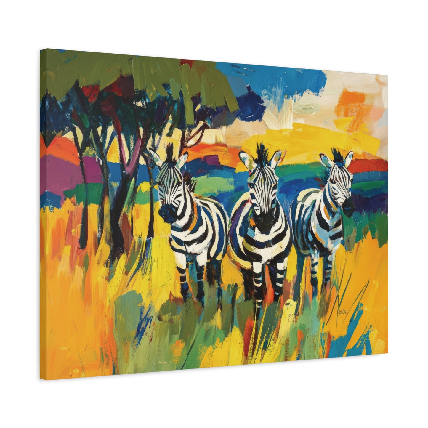 VIBRANT ZEBRAS