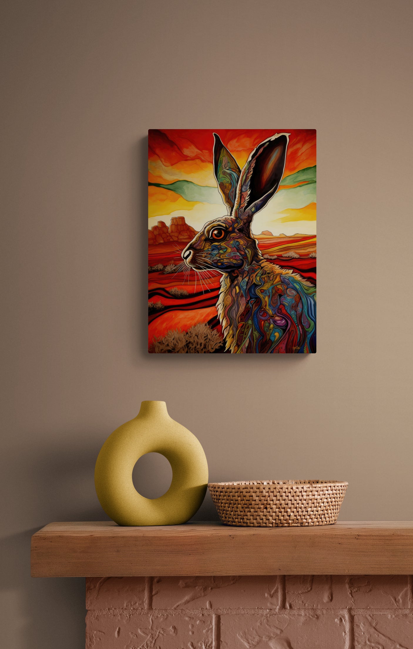 SUNSET JACKRABBIT